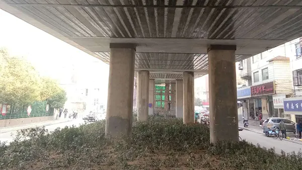 Refuerzo del puente del intercambiador de Bengbu