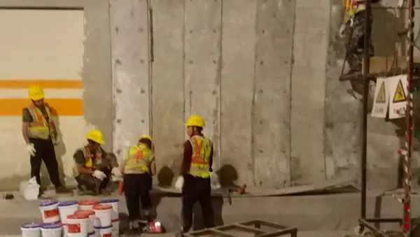 Refuerzo del túnel de la nueva autopista Renmu