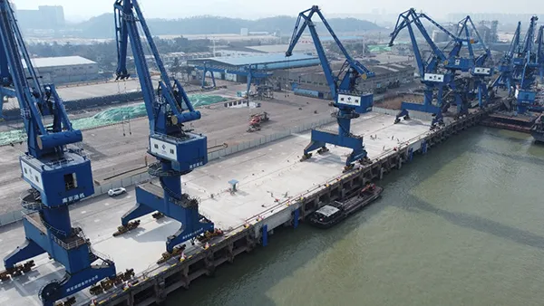 Proyecto de renovación de la terminal Xingshengwei, puerto de Nanjing