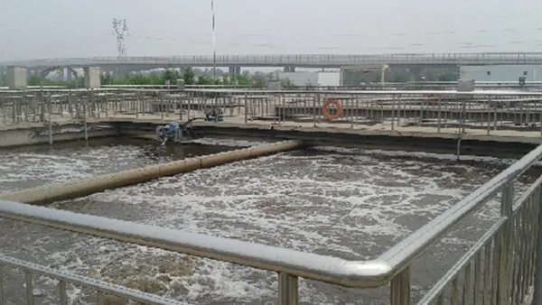 Refuerzo submarino de la planta de tratamiento de aguas residuales de Zhuanzi, Tianjin