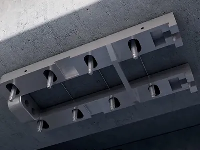 Sistema de pretensado de fibra de carbono