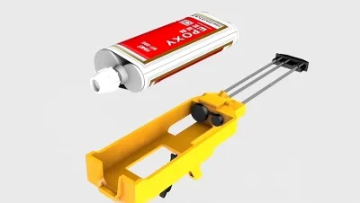 Anclaje de varilla roscada con adhesivo de inyección