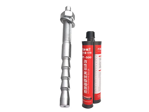 Anclaje cónico adhesivo de inyección